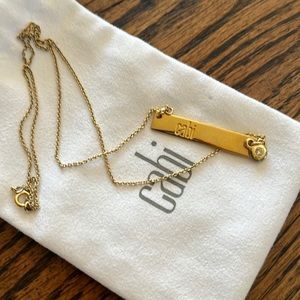 Cabi bar necklace